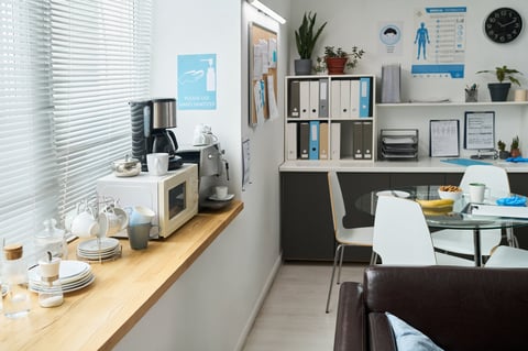 Coffee and beverages station